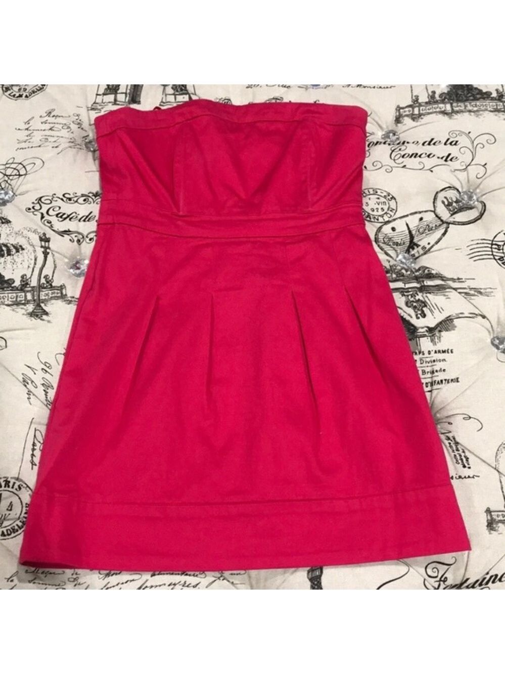 Terranova Barbie Pink Strapless Mini Dress